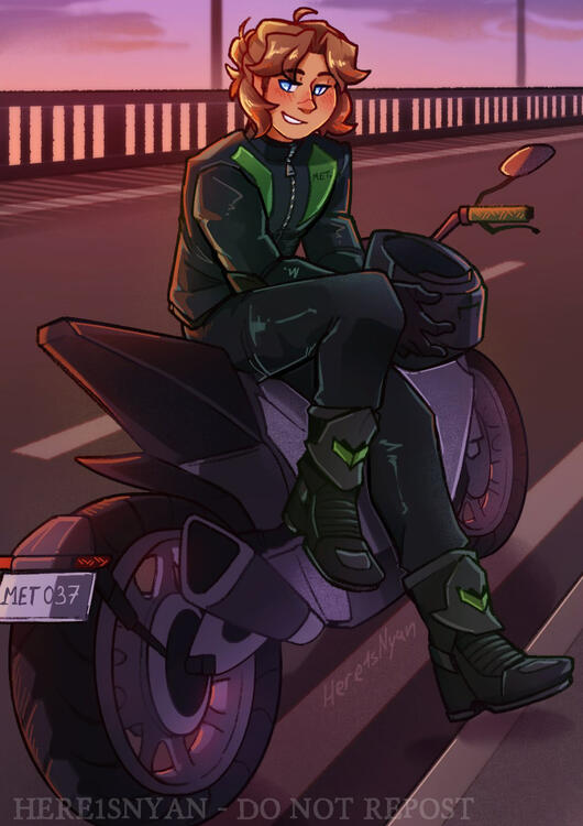 Semi-Realistic Full Body (60$) + Detailed Scene + Prop (valued at 15$)